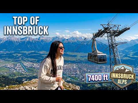 7,400 Feet High! Is the Nordkette Cable Car Worth It? How I got to the Top of Innsbruck