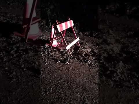 VEJA OQUE ACONTECEU COM A OBRA DESGRAÇADA DA SABESP NA ESTRADA DA SENHORINHAS EM JUQUITIBA