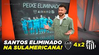 GLOBO ESPORTE SP | SANTOS ELIMINADO PARA O GALO NA SULAMERICANA!!