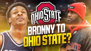 BRONNY JAMES MIGHT GO TO THIS COLLEGE…