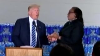Donald Trump Hushed By Black Pastor