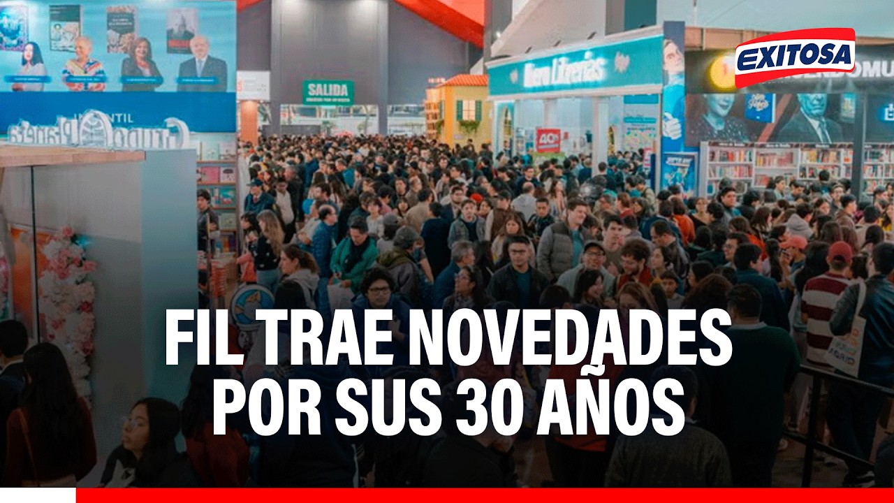 🔴🔵 Feria Internacional del Libro de Lima trae novedades por sus 30 años de historia