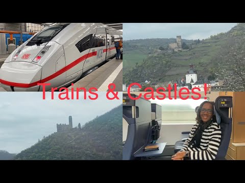 Railway to the Rhine River: Munich to Mannheim to Koblenz by train