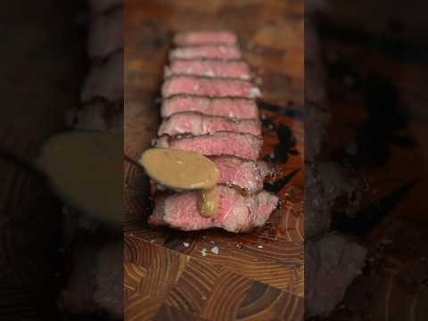 The Easiest way to Level up your Steak! | Steak with Pan Sauce Recipe #shorts