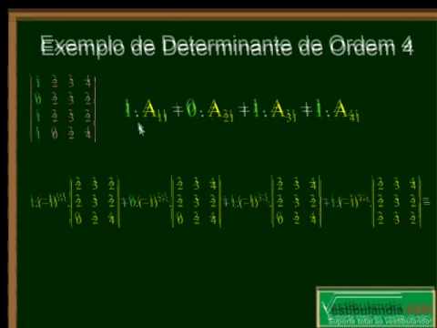 Matemática - Determinantes (Terceira Parte)
