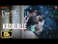Kadalalle 8K Video Dear Comrade Vijay Deverakonda Rashmika DSP Bharat Kamma