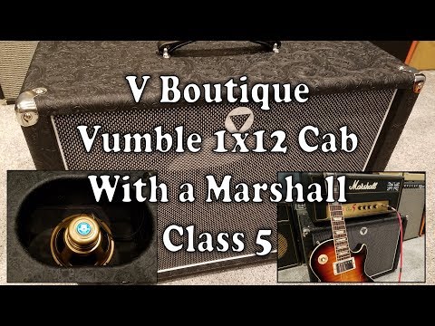 VBoutique USA Vumble 1 x 12 w/Celestion Greenback  G12M Speaker image 8