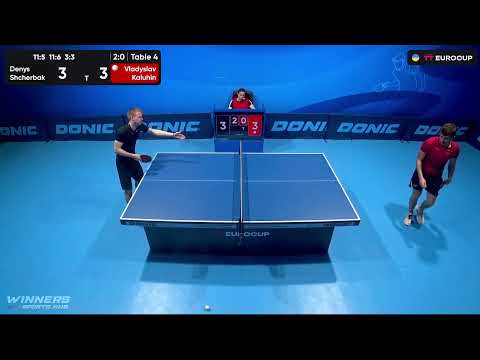 17:35  Shcherbak - Vladyslav Kaluhin 18.08.2023 TT Euro.Cup Ukraine  Star. TABLE 4