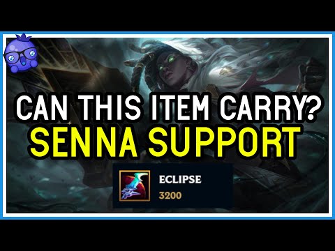 New Eclipse Senna Build - Worth or Trash? - New Support Items - League of Legends