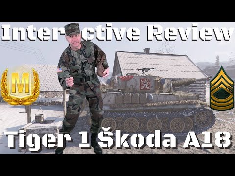 Tiger I mit 75mm Škoda A18 Interactive Tank Review, World of Tanks Console.
