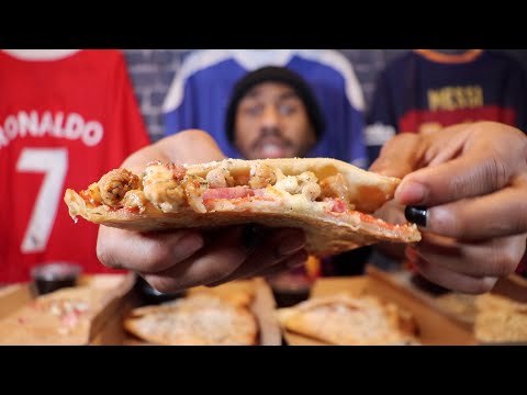 Trying ALL Pizza Hut's NEW Melts!