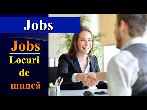 Lesson 33. Romanian for beginners,vocabulary,Jobs - 2