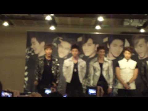 111006 2PM High Five in Taiwan 1 (Junsu)