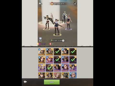 Last Z Survival Shooter : Formation selection, how to select your best teams.