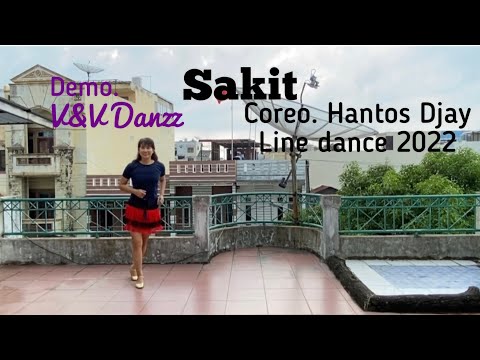 Sakit Coreo. Hantos Djay - Line Dance 2022