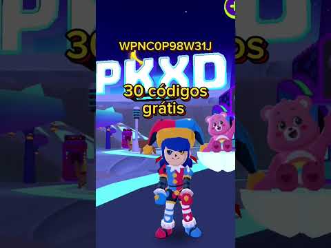 30 códigos de gemas grátis PK XD #pkxd #shorts #pkxdcreator