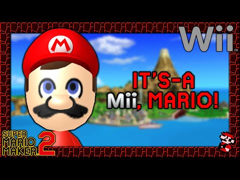 Super Mario Maker 2 - Mii Channel Obstacle Course