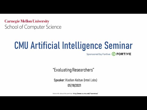 05/18/2021 -- Vladlen Koltun (Intel Labs)