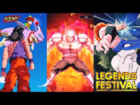 ALL 2 NEW SUMMON ANIMATIONS!! SUPER GOGETA VS JIREN & GOHAN SUMMON ANIMATION! [Dragon Ball Legends]