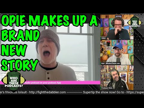 Opie's Wild Excuse For Alcoholism! WTF??