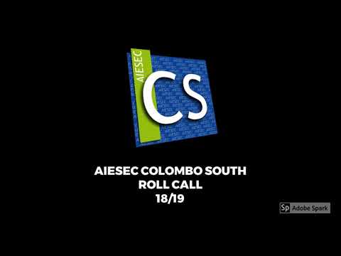 AIESEC CS Roll Call 18/19