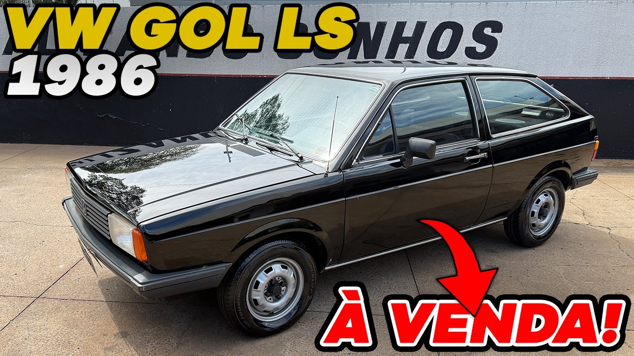 VW GOL LS 1986 * À VENDA *