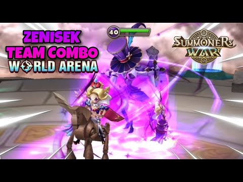Zenisek Team Combo in World Arena Ep. 2 - Summoners War