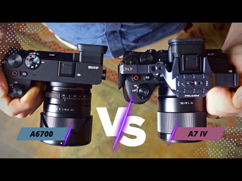 Sony a6700 vs Sony A7IV - APSC and Full Frame Hybrid Cameras
