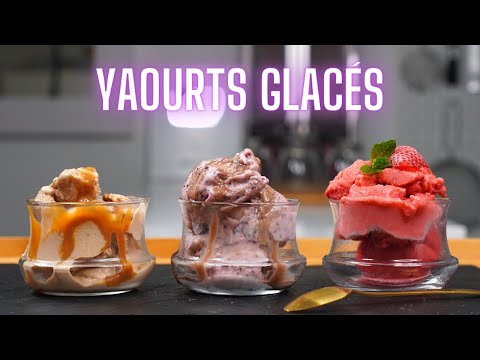Recette Glace au yaourt grec et miel façon méditerranéenne
