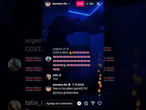TEOREMA freestyle Envivo instagram
