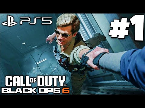 Call of Duty Black Ops 6 PS5 Walkthrough Gameplay Part 1 - Campaign (Full Game)