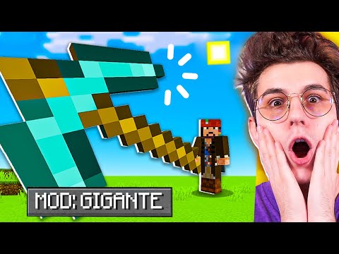 I FINISH MINECRAFT with GIANT OBJECTS! - Minecraft ITA 1.18