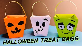 Halloween Treat Bags | Halloween Crafts