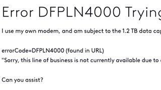 How To Resolve Xfinity Comcast Error Code DFPLN4000