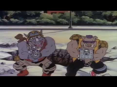 Sulfur & Tribe One - Coming Through (TMNT's Bebop and Rocksteady rap anthem)