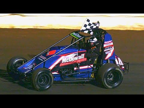 Wingless Sprints A-Main Final 50 Lapper Laang Speedway 28-4-2018