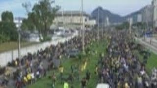 Thousands attend rally in Rio in support of Bolsonaro