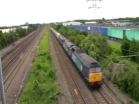 47818 and 47810 hauling 1Z20 0950 Kings Cross to Dunbarton Central