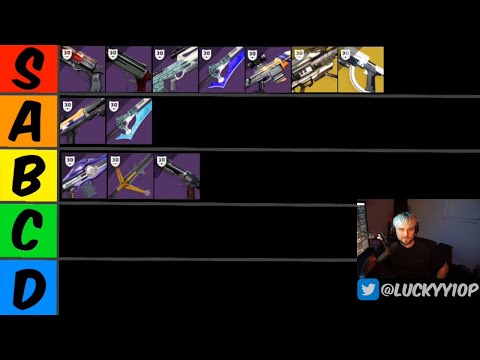 RANKING ALL BUNGIE 30TH ANNIVERSARY WEAPONS!