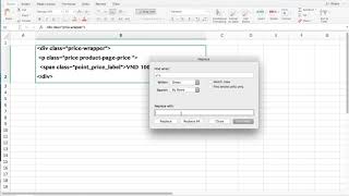 How to remove all HTML tags in a EXCEL cell