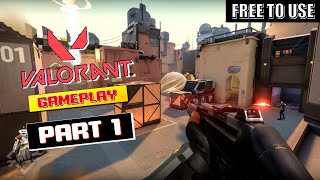 Valorant Gameplay - Free To Use (60 FPS)