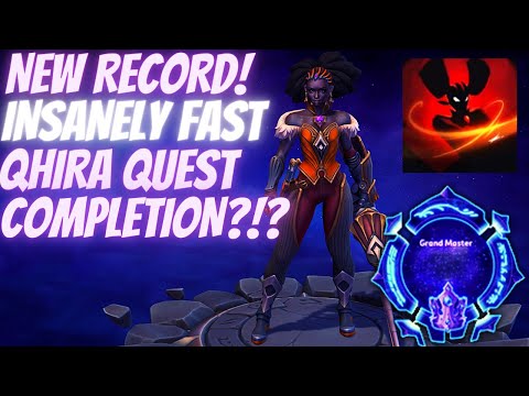Qhira Final Strike - FINISHED QHIRA QUEST IN 4 MINUTES?!?! - Grandmaster Storm League