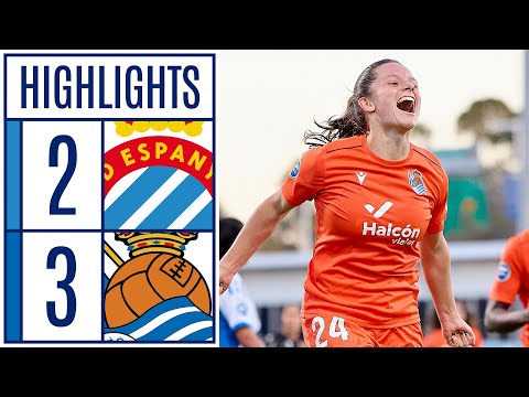 RCD ESPANYOL 2 - 3 REAL SOCIEDAD | RESUMEN LIGA F MOEVE