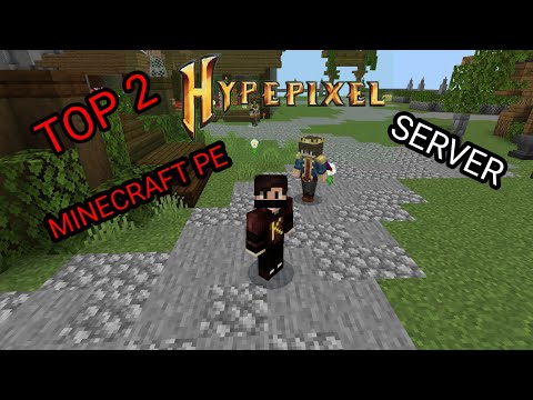 Top 2 HYPIXEL LIKE SERVERS FOR MINECRAFT PE AND JAVA in 2023!