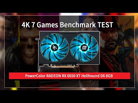 PowerColor 󵥿 RX 6650 XT Hellhound D6 8GB