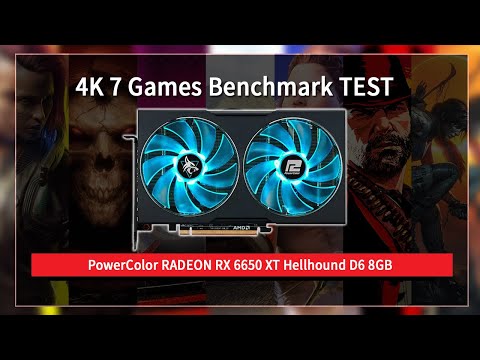 PowerColor �󵥿� RX 6650 XT Hellhound D6 8GB