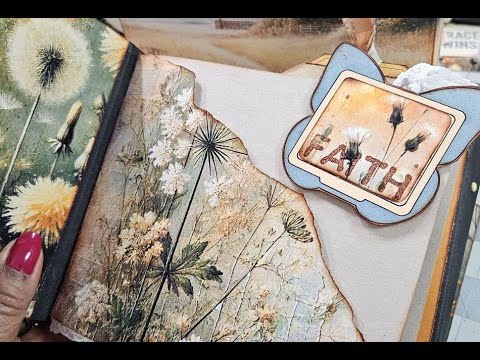 5 MINUTES to a BEAUTIFUL Junk Mail Journal with Easy Tricks