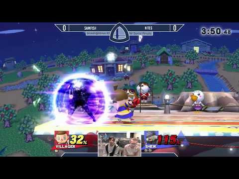 Sm4sh@Mines 82 - Samfish (Villager) Vs. Nite$ (Sheik) - Winners Semifinals