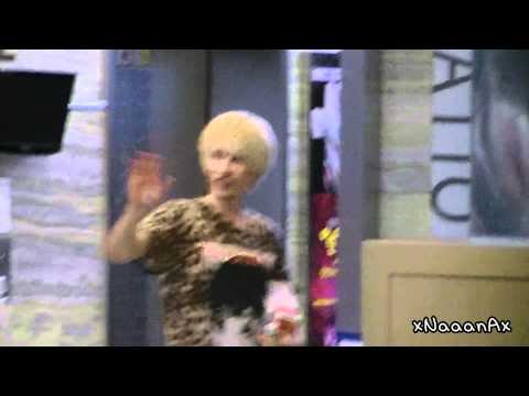 [Fancam] 110819 Sukira - Leeteuk & Eunhyuk @ out