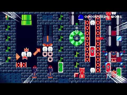 ながらマリオ4 クッパを倒しながら終わりの始まりを予感する狂想曲 by hide - SUPER MARIO MAKER - No Commentary